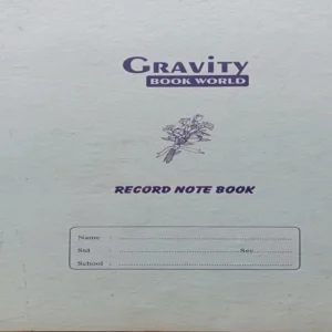 students record notebook